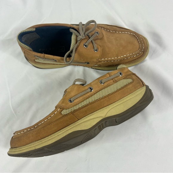 Sperry Men's Brown Boat Shoes - Picture 5 of 8